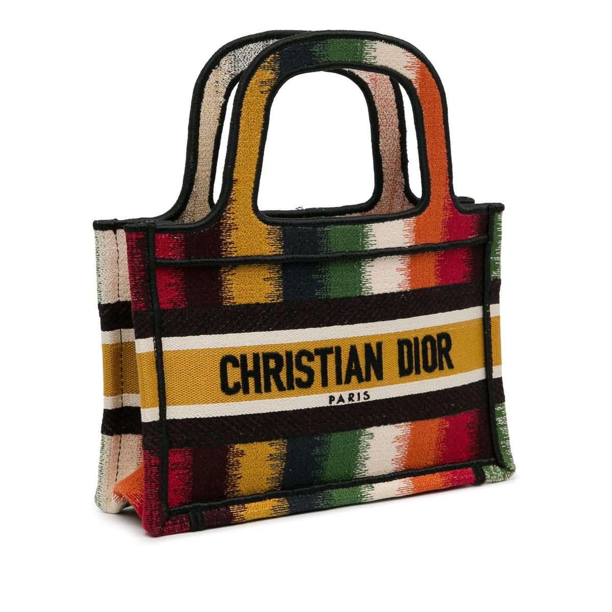 Dior Mini D-Stripes Book Tote (SHG-LHdNjK) Rovelle Bags