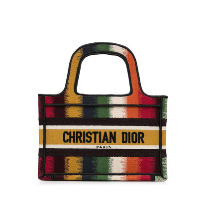 Dior Mini D-Stripes Book Tote Rovelle Bags