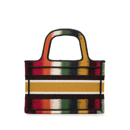 Dior Mini D Stripes Book Tote Rovelle Bags