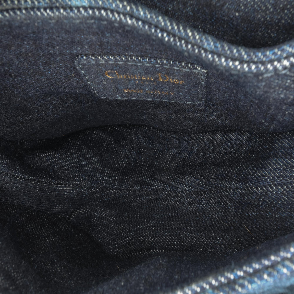 Dior Mini Denim Tie Dye Saddle Bag Rovelle Bags