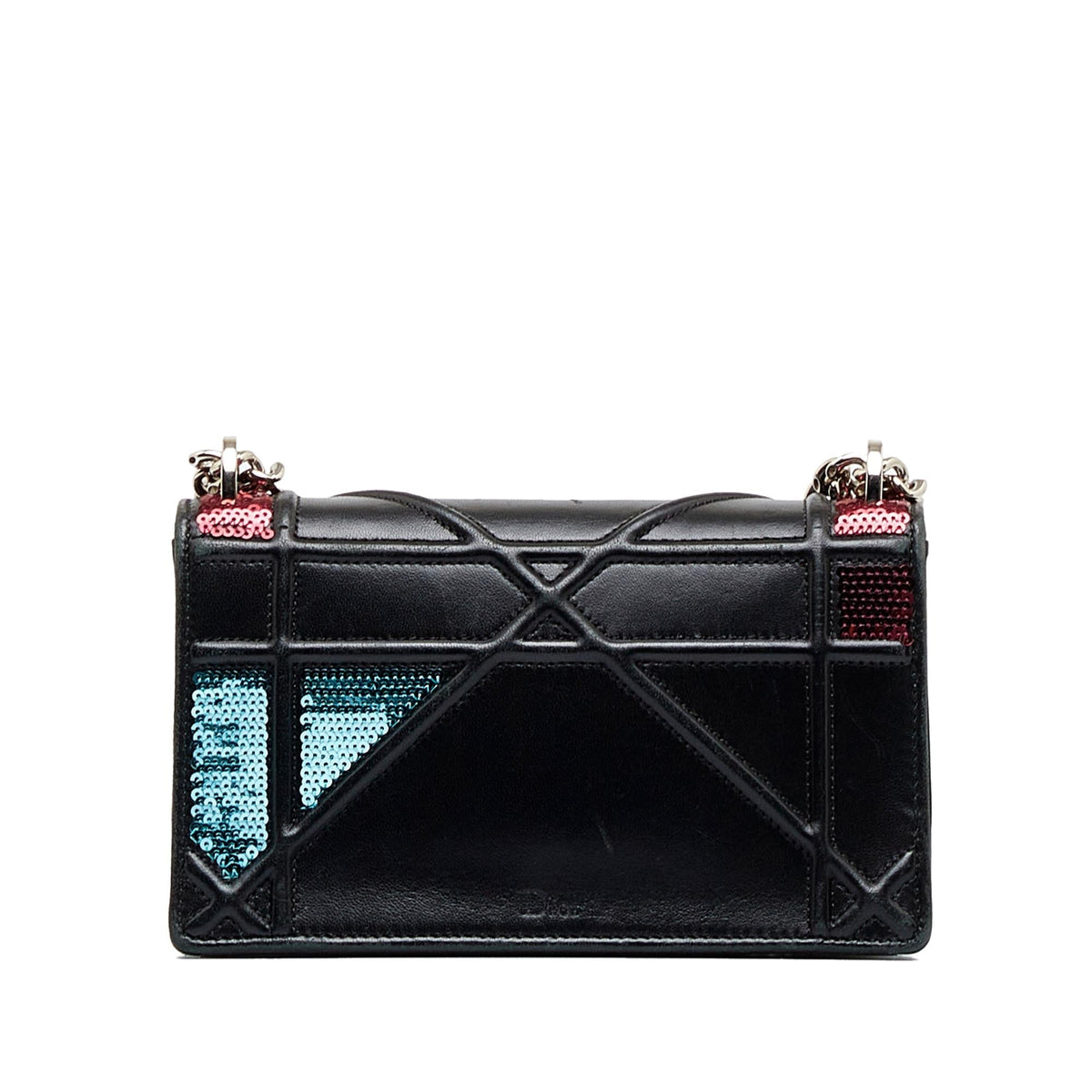 Dior Mini Diorama Sequin Flap Rovelle Bags