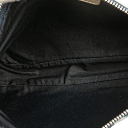Dior Mini Diorissimo Canvas Saddle Pochette Rovelle Bags