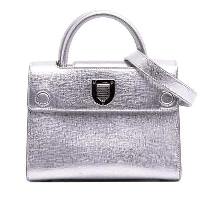 Dior Mini Grained Calfskin Diorever Satchel Rovelle Bags