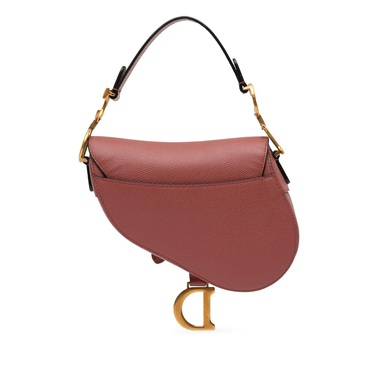 Dior Mini Grained Calfskin Saddle Bag (SHG-fpraI5) Rovelle Bags