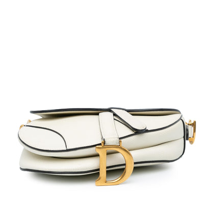 Dior Mini Grained Calfskin Saddle Bag Rovelle Bags