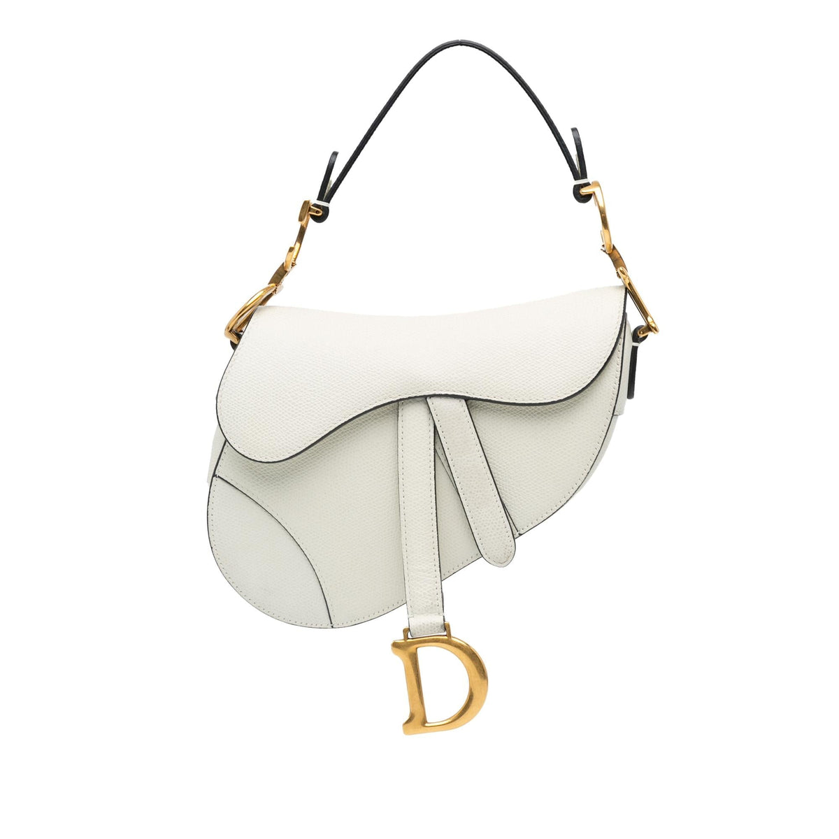 Dior Mini Grained Calfskin Saddle Bag Rovelle Bags