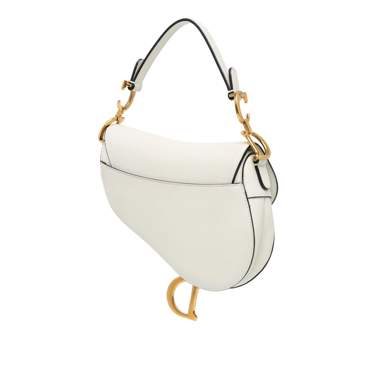 Dior Mini Grained Calfskin Saddle Bag Rovelle Bags