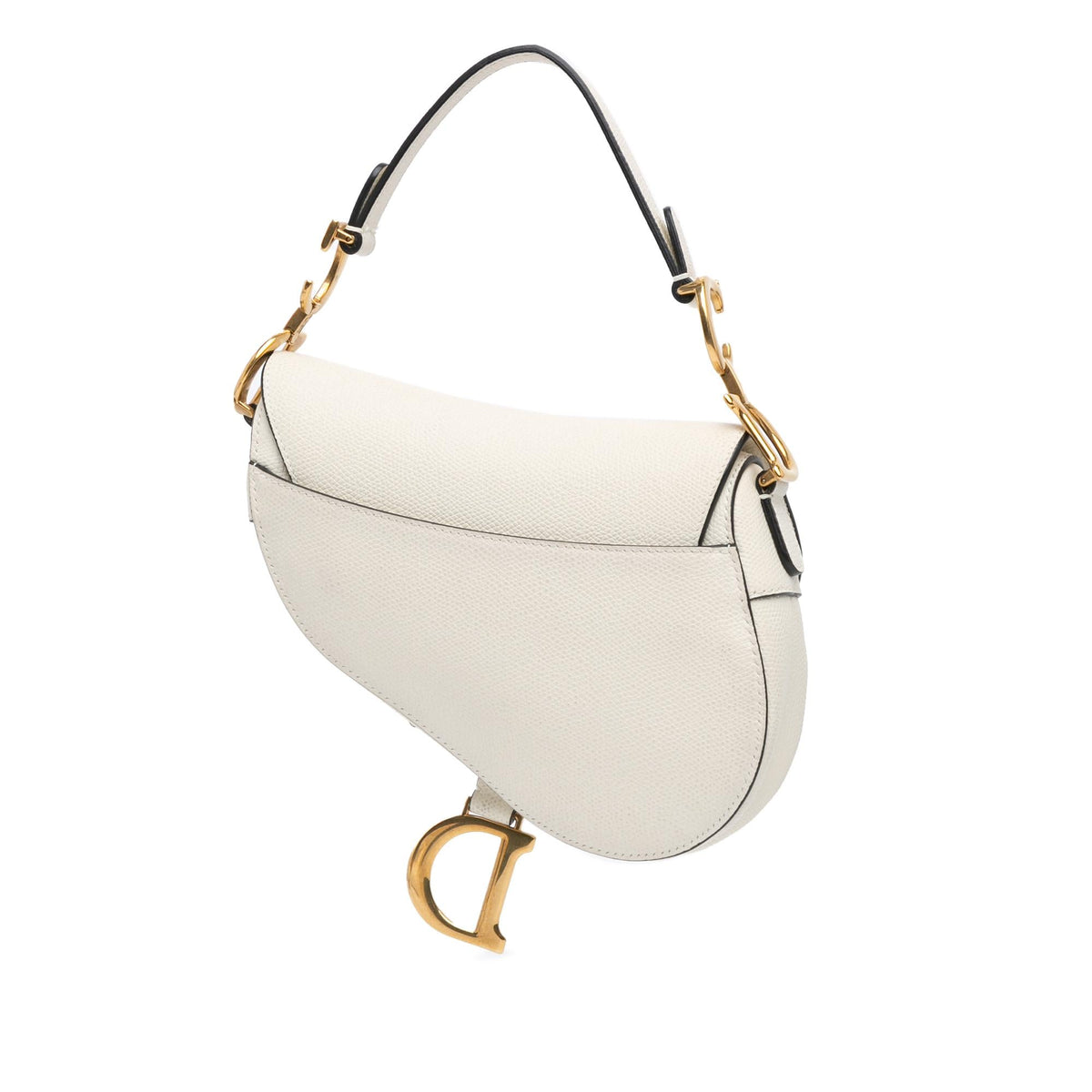 Dior Mini Grained Calfskin Saddle Bag Rovelle Bags