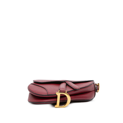 Dior Mini Grained Calfskin Saddle Bag Rovelle Bags