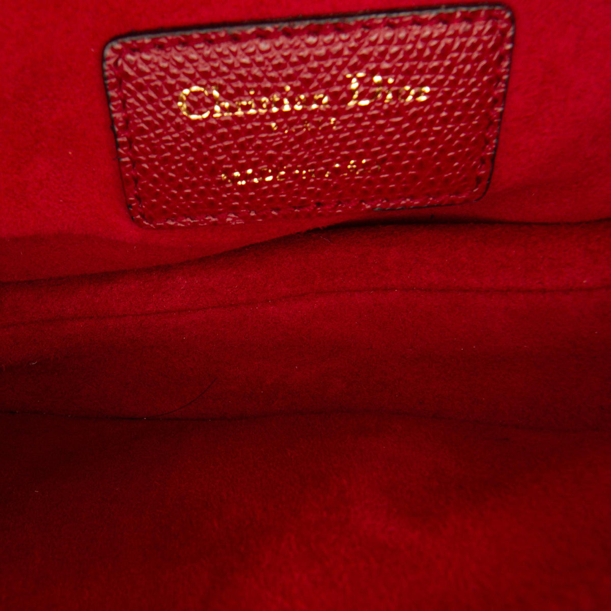 Dior Mini Grained Calfskin Saddle Bag Rovelle Bags