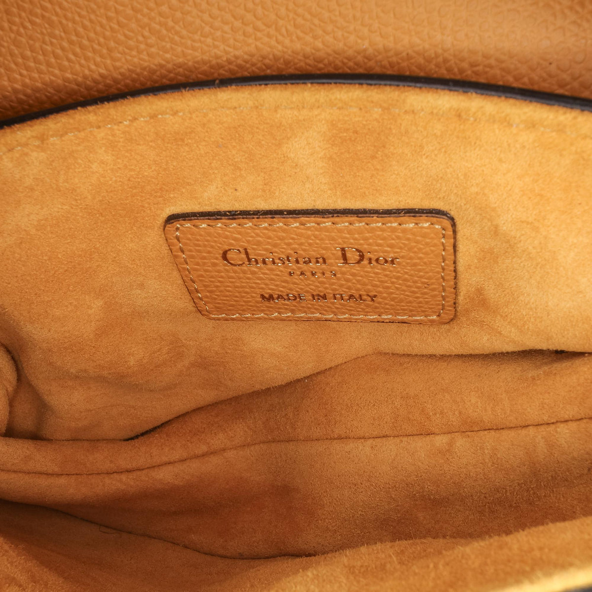 Dior Mini Grained Calfskin Saddle Rovelle Bags