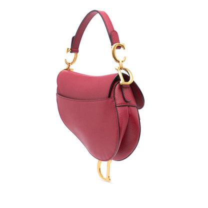 Dior Mini Grained Calfskin Saddle Rovelle Bags