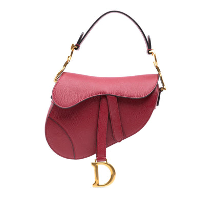 Dior Mini Grained Calfskin Saddle Rovelle Bags