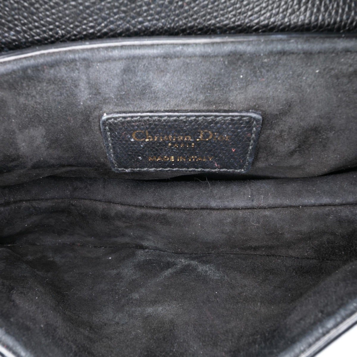 Dior Mini Grained Calfskin Saddle Rovelle Bags