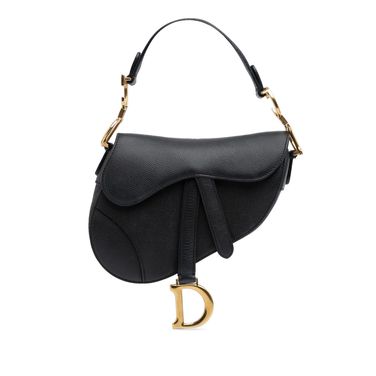 Dior Mini Grained Calfskin Saddle Rovelle Bags