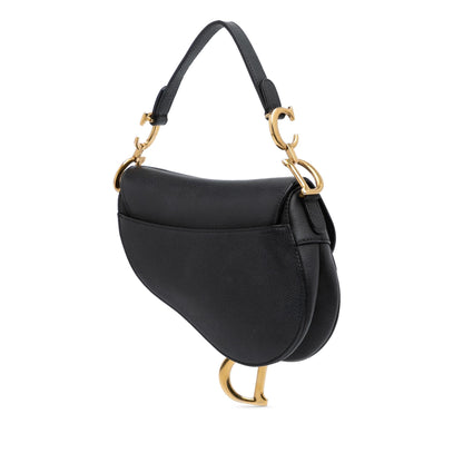 Dior Mini Grained Calfskin Saddle Rovelle Bags