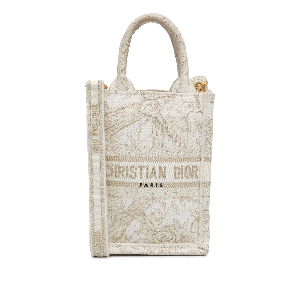 Dior Mini Jardin D'Hiver Vertical Book Tote Rovelle Bags