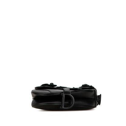 Dior Mini Lambskin Floral Applique Saddle (SHG-PaUICp) Rovelle Bags