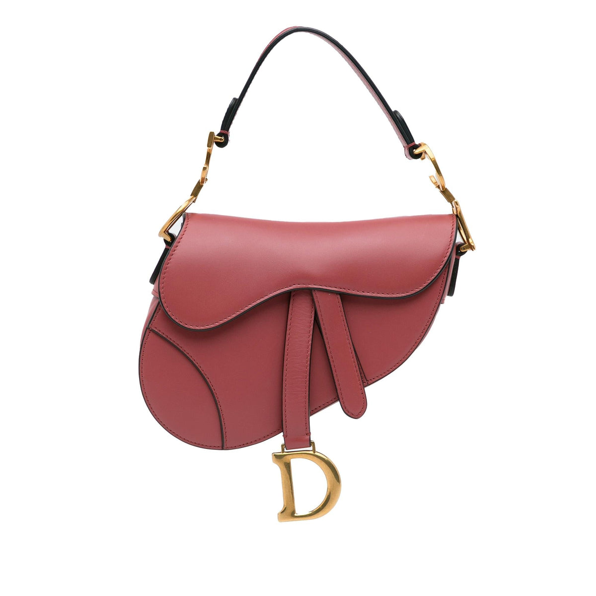 Dior Mini Leather Saddle Bag (SHG-iNrQ7F) Rovelle Bags