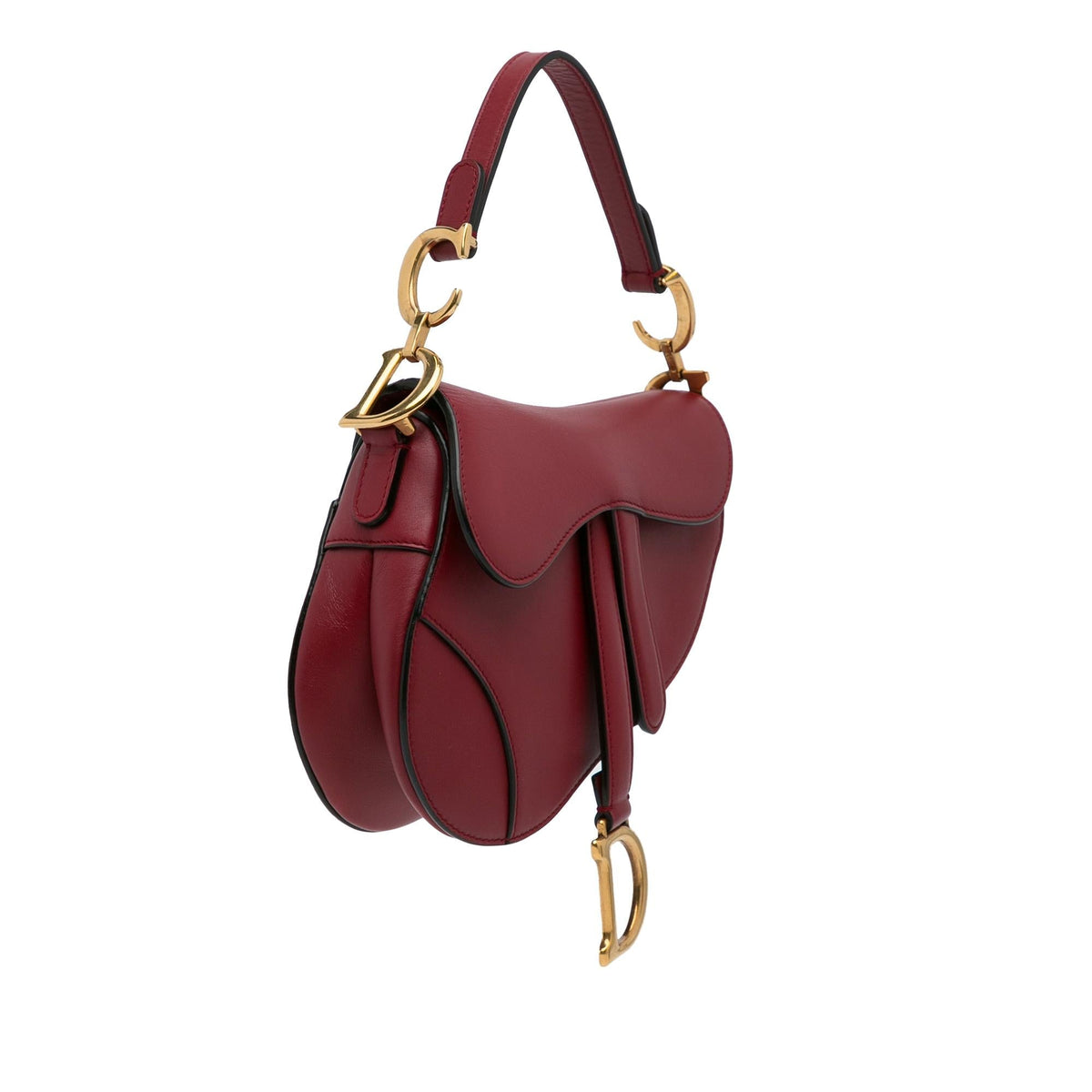 Dior Mini Leather Saddle Bag (SHG-1hjBOQ) Rovelle Bags