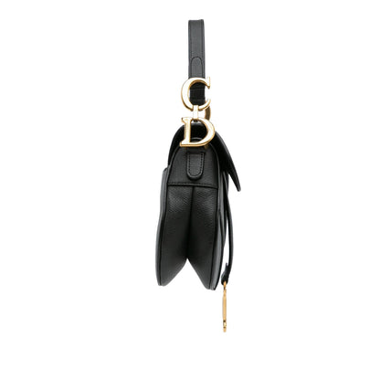 Dior Mini Leather Saddle Bag (SHG-KUNT5m) Rovelle Bags