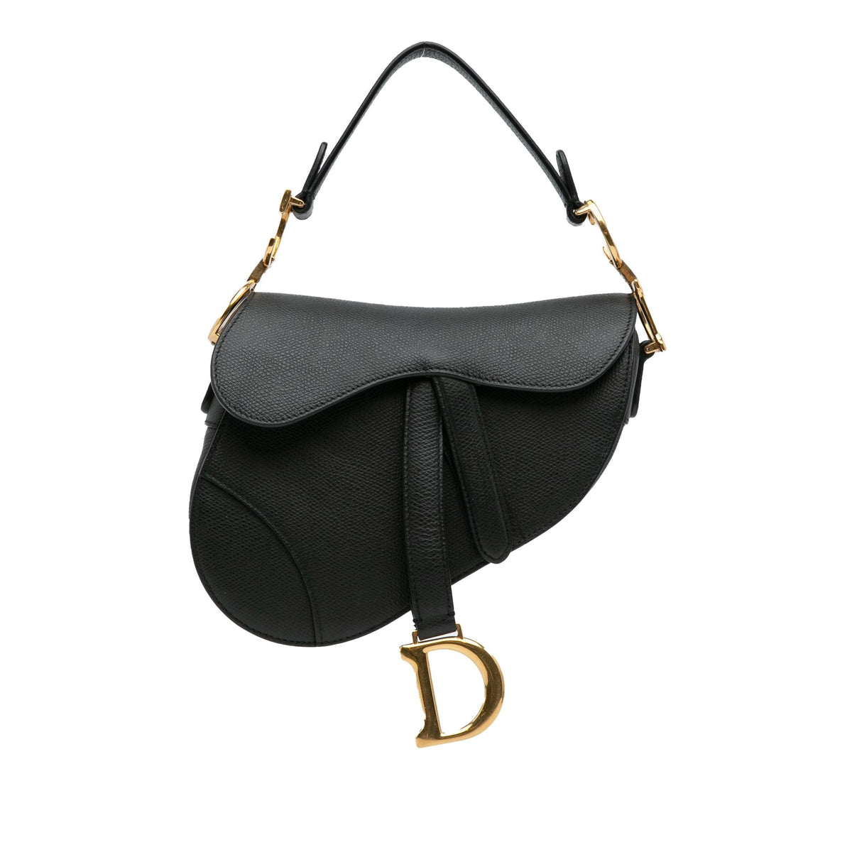 Dior Mini Leather Saddle Bag (SHG-KUNT5m) Rovelle Bags