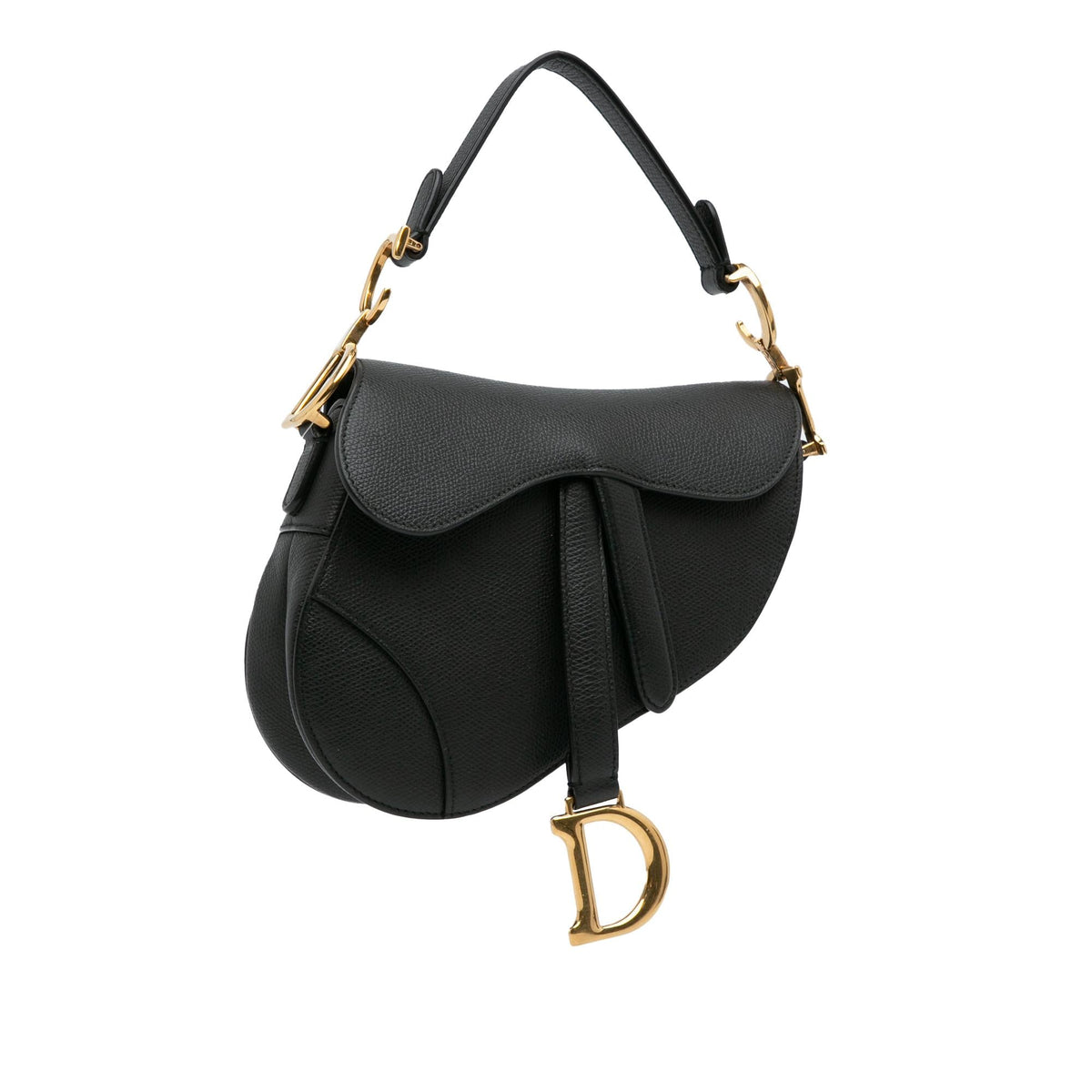 Dior Mini Leather Saddle Bag (SHG-KUNT5m) Rovelle Bags