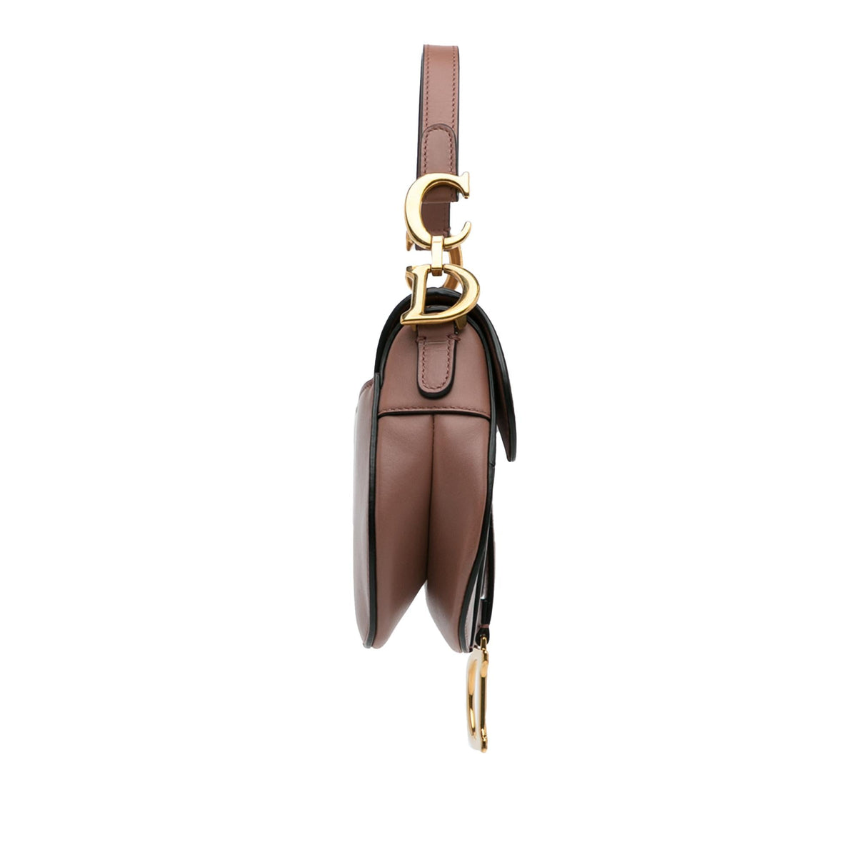 Dior Mini Leather Saddle Bag (SHG-yOAanD) Rovelle Bags