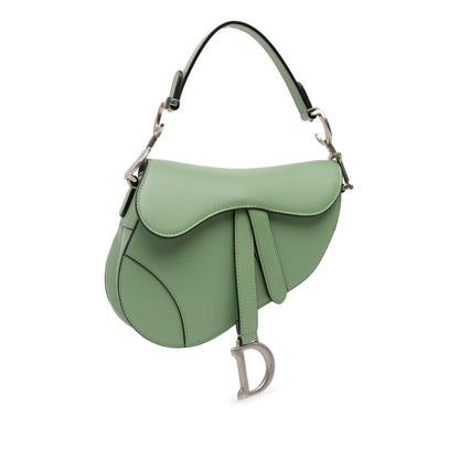 Dior Mini Leather Saddle Bag (SHG-hjL5kl) Rovelle Bags