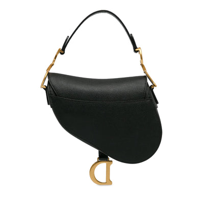 Dior Mini Leather Saddle Bag (SHG-OgjXiq) Rovelle Bags
