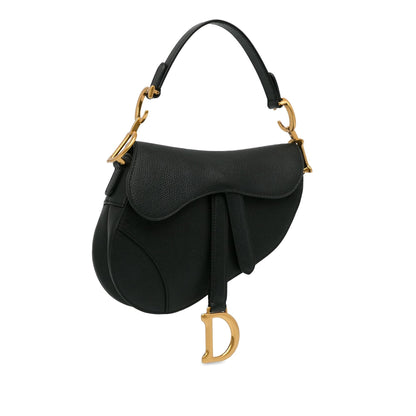 Dior Mini Leather Saddle Bag (SHG-OgjXiq) Rovelle Bags