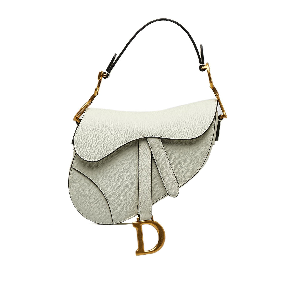 Dior Mini Leather Saddle (SHG-HvXpd6) Rovelle Bags