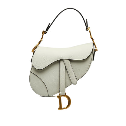 Dior Mini Leather Saddle (SHG-HvXpd6) Rovelle Bags