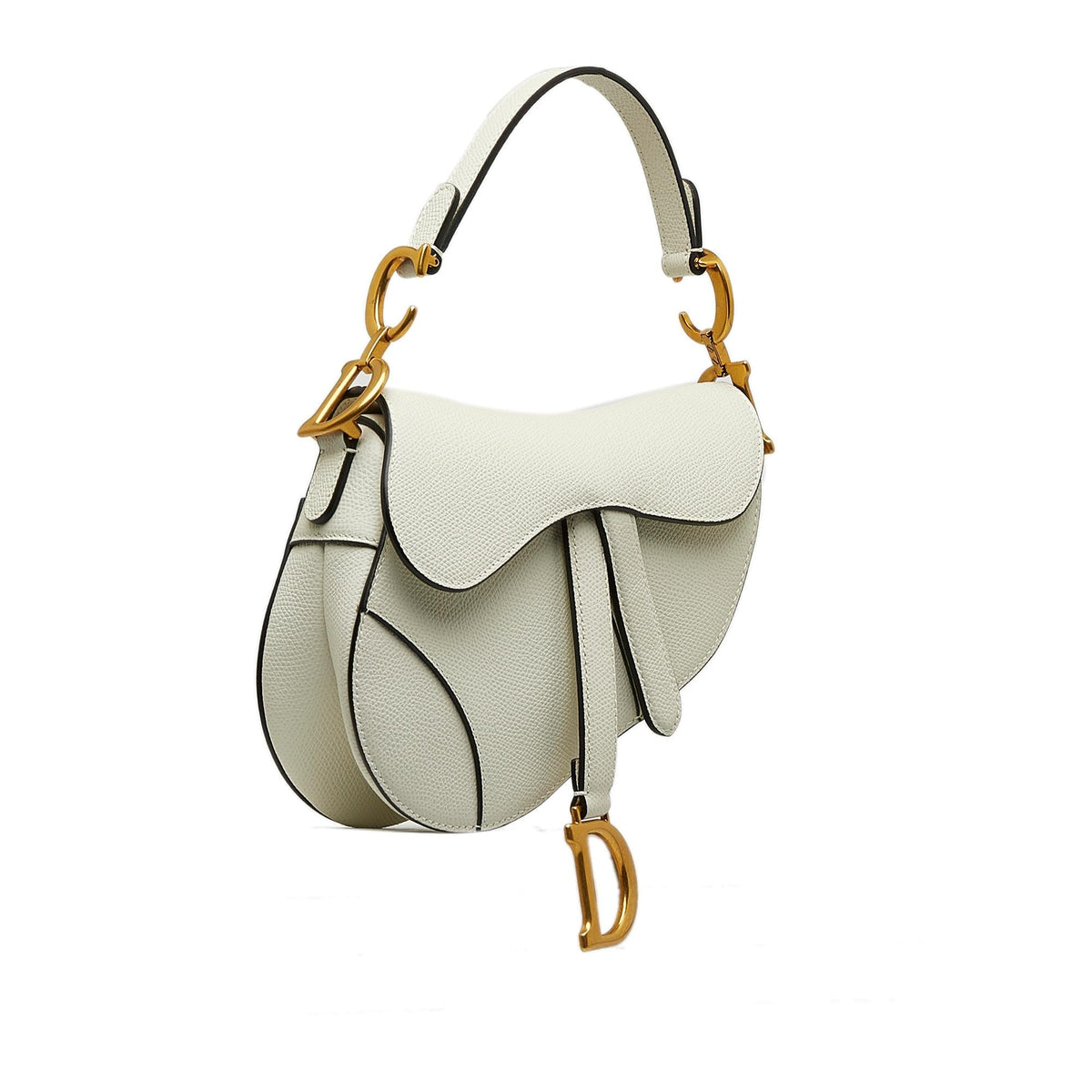 Dior Mini Leather Saddle (SHG-HvXpd6) Rovelle Bags