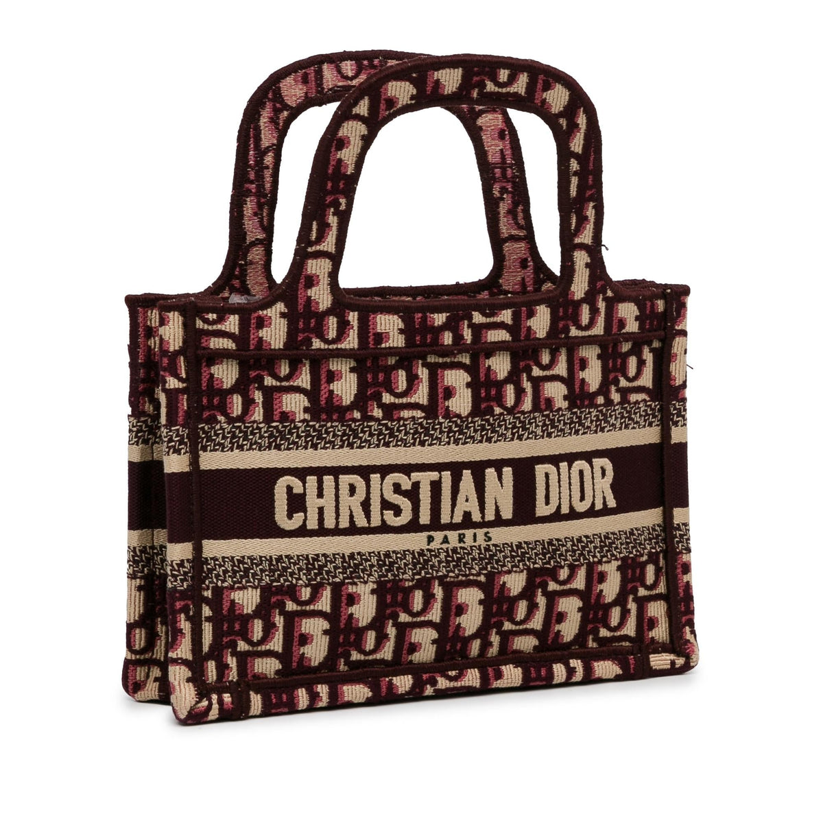 Dior Mini Oblique Book Tote (SHG-9NZple) Rovelle Bags