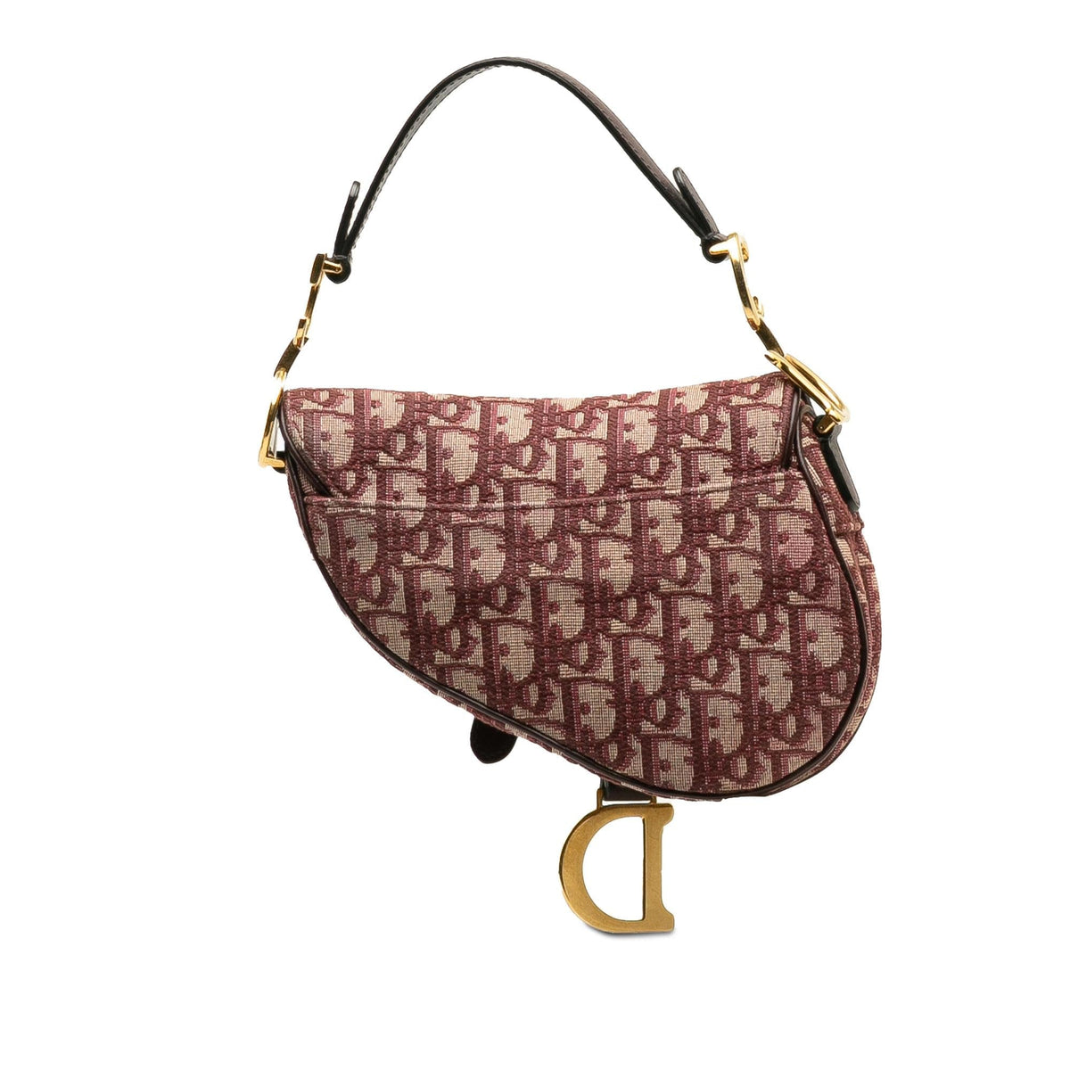 Dior Mini Oblique Canvas Saddle Bag Rovelle Bags