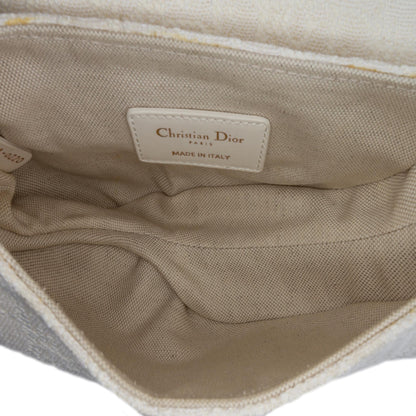 Dior Mini Oblique Canvas Saddle Bag Rovelle Bags