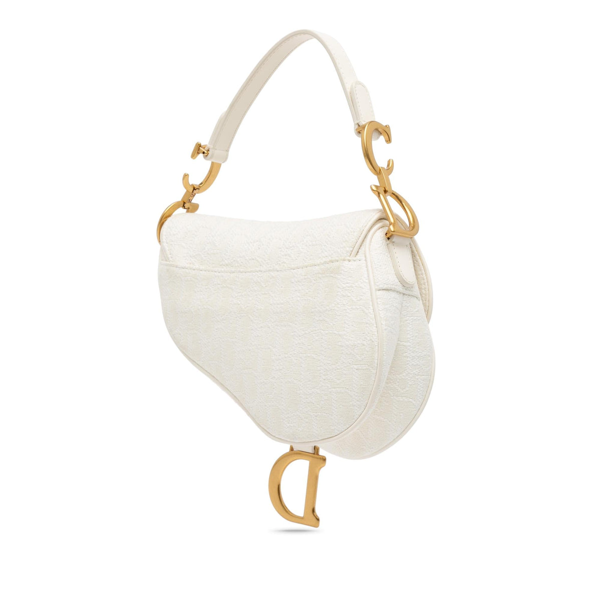 Dior Mini Oblique Canvas Saddle Bag Rovelle Bags