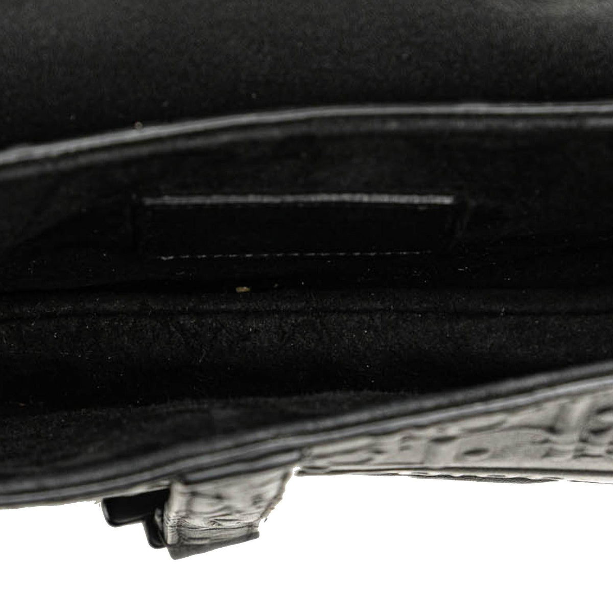 Dior Mini Oblique Embossed Calfskin Saddle Bag Rovelle Bags
