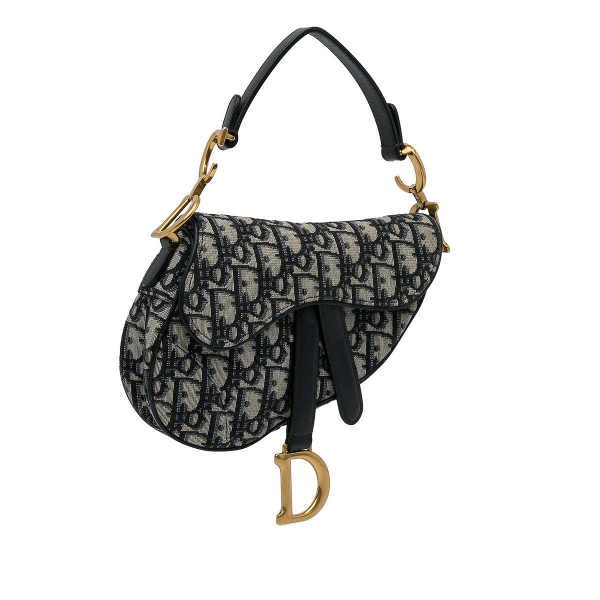 Dior Mini Oblique Saddle Rovelle Bags