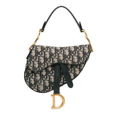 Dior Mini Oblique Saddle (SHG-NMrYWy) Rovelle Bags