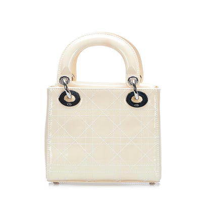 Dior Lady Dior Leather Mini Handbag Rovelle Bags