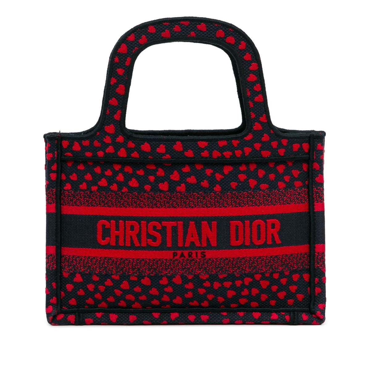 Dior Mini Pop Heart I Love Paris Book Tote (SHG-1WbMpp) Rovelle Bags