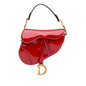 Dior Mini Saddle Patent Shoulder Bag (SHG-sOcB1B) Rovelle Bags