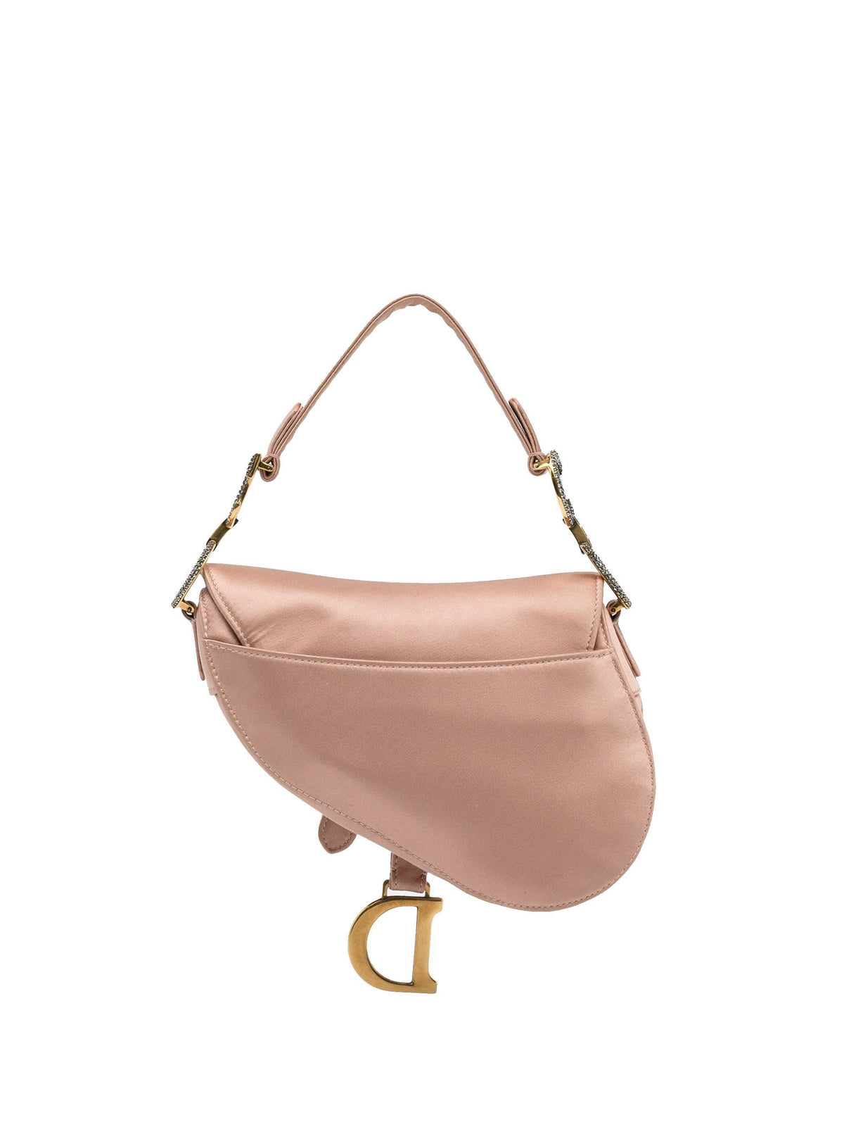 Dior Mini Satin Crystal Embellished Saddle Bag Rovelle Bags