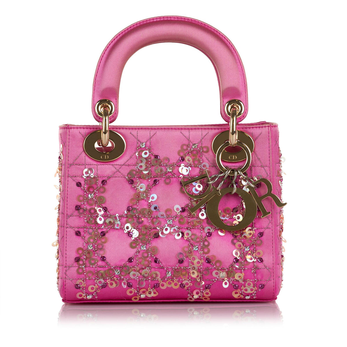 Dior Lady Dior Mini Handbag Rovelle Bags