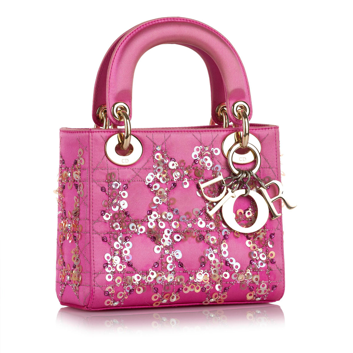Dior Lady Dior Mini Handbag Rovelle Bags