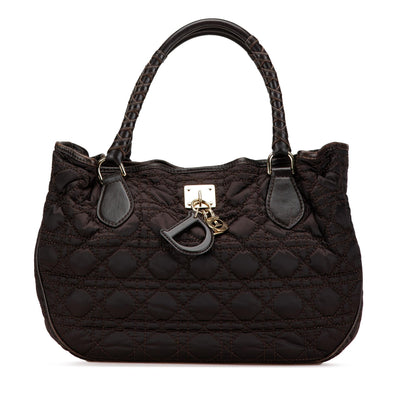 Dior Nylon Cannage Lovely Handbag Rovelle Bags