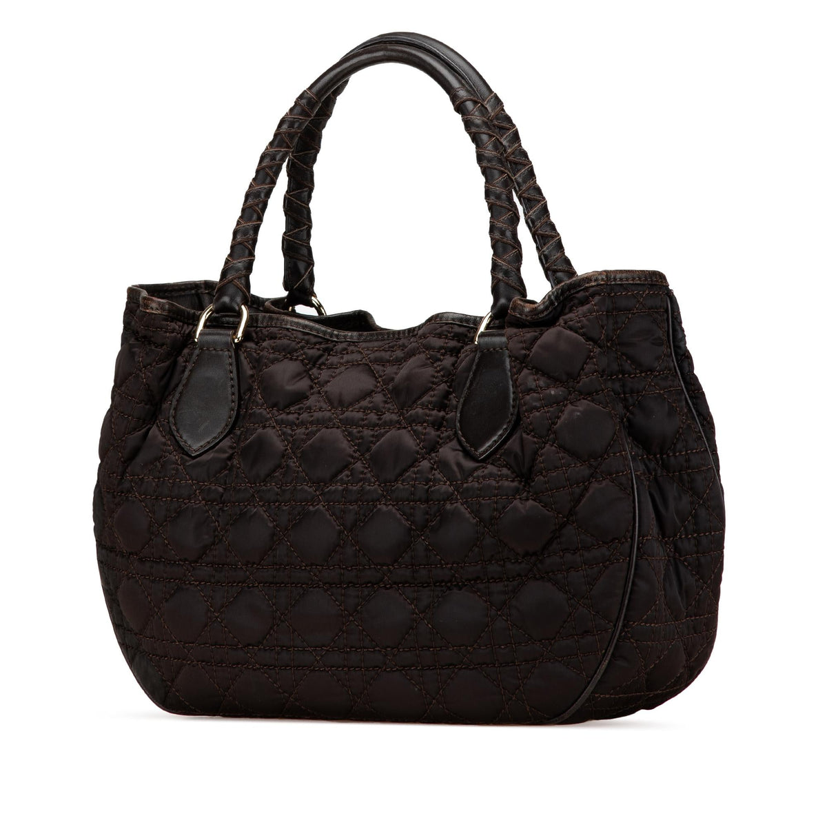 Dior Nylon Cannage Lovely Handbag Rovelle Bags