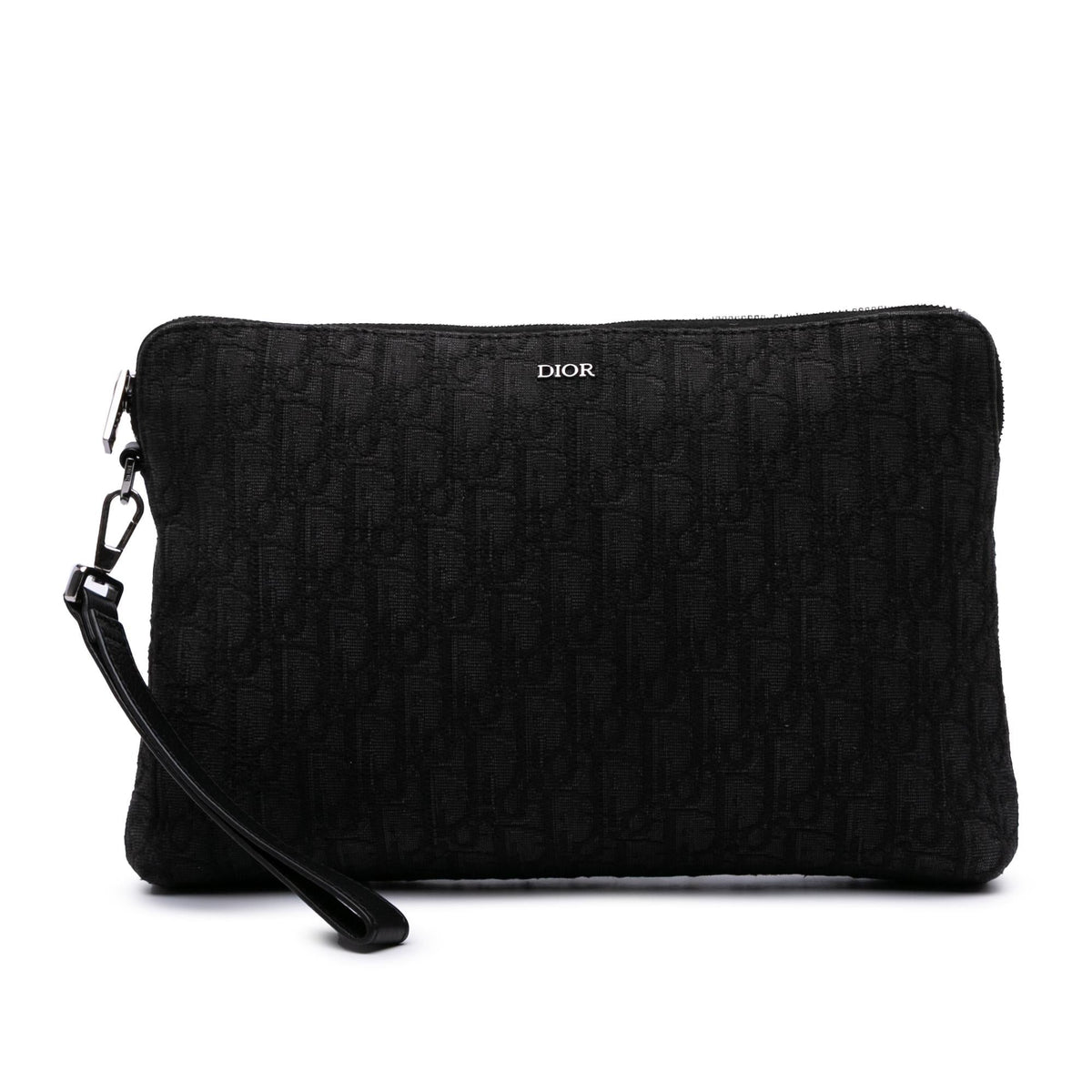 Dior Oblique Canvas A4 Zipped Pouch Rovelle Bags
